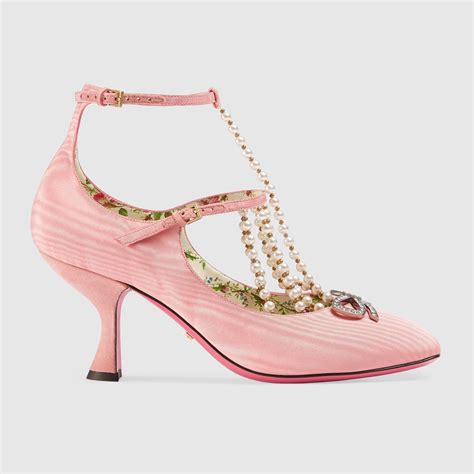 gucci pearl pumps|gucci pumps salary.